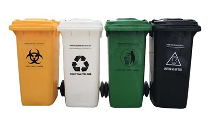 Tại sao cần quy định màu sắc thùng rác?